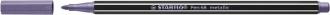 Popisovač, 1,4 mm, STABILO "Pen 68 metallic", metalická fialová