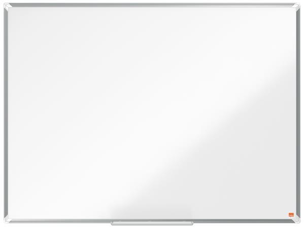 Biela tabuľa, smaltovaná, magnetická, 120x90cm, hliníkový rám, NOBO "Premium Plus"