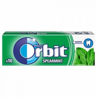 ORBIT Orbit spearmint dražé, 14g