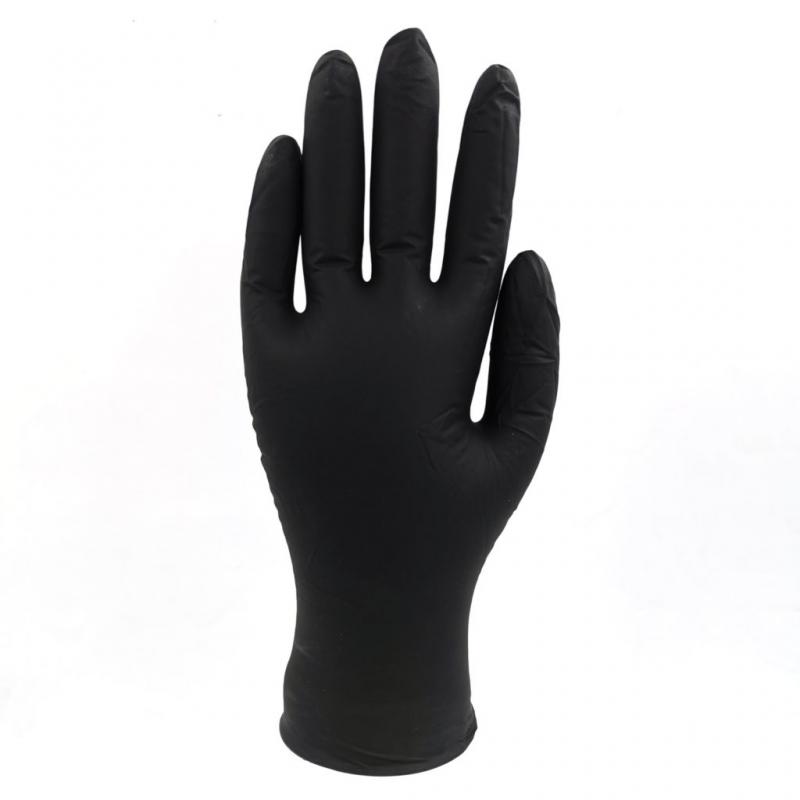 Nitrilové rukavice D5000, čierne