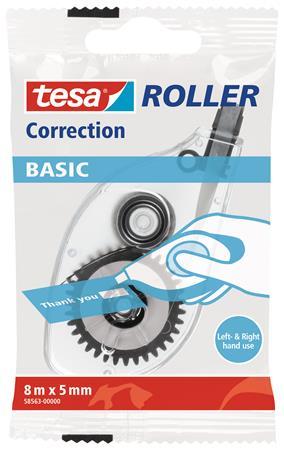 Korekčný roller, 5 mm x 8 m, TESA "Basic"