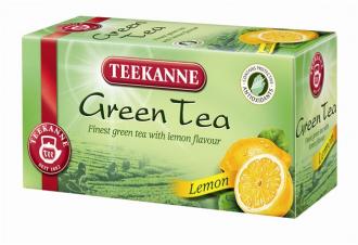 Zelený čaj, 20x1,75 g, TEEKANNE, citrónový