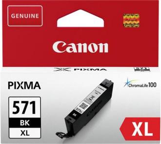 CLI-571XL náplň do talčiarní Pixma MG 5700 Series/6800 Series/7700 Series, CANON, čierna,