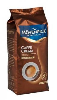 káva, pražená, zrnková, 1000 g,  MÖVENPICK "Café Crema"