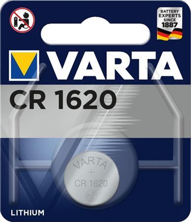 Gombíková batéria, CR1620, 1 ks, VARTA "Professional"
