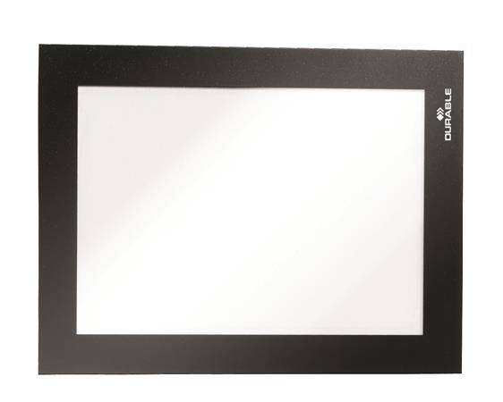 Informačný panel, A6, magnetický, DURABLE "DURAFRAME MAGNETIC", čierna 1