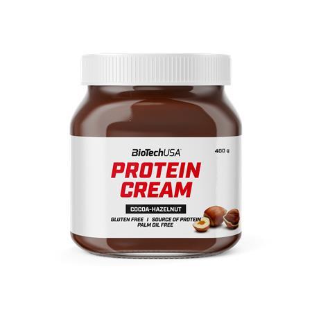 Kakaová nátierka s lieskovými orieškami, BIOTECH USA "Protein Cream", 400 g 1