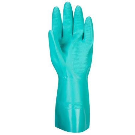 . Ochranné rukavice nitril, chemicky odolné, veľkosť: L "Nitrosafe"