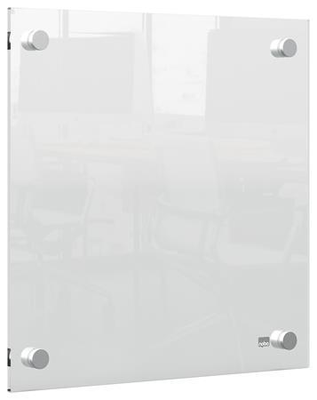 Poznámková tabuľa, akrylová, nástenná, 30x30 cm, NOBO "Home", priehľadná