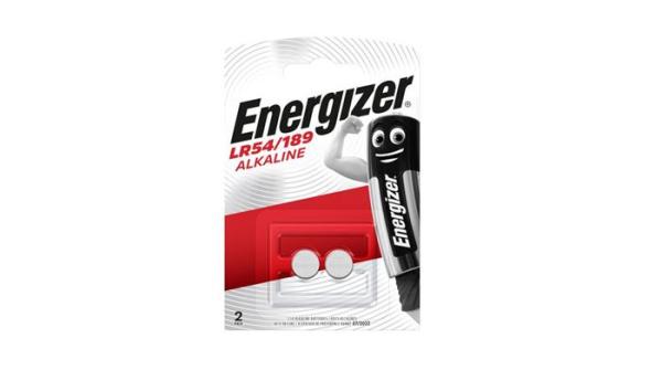 Gombíková batéria, LR54/189, 2 ks, ENERGIZER 1