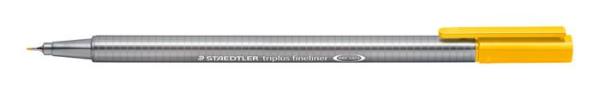 Liner, 0,3 mm, STAEDTLER "Triplus 334", slnečnicový 1