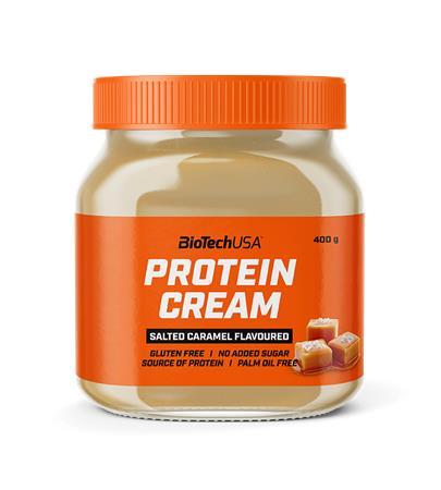 Nátierka so príchuťou slaného karamelu, BIOTECH USA "Protein Cream", 400 g 1