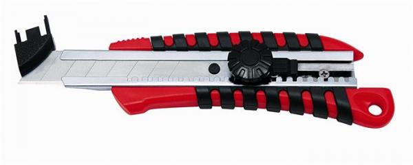 Univerzálny odlamovací nôž, 18 mm, WEDO "Standard", červená