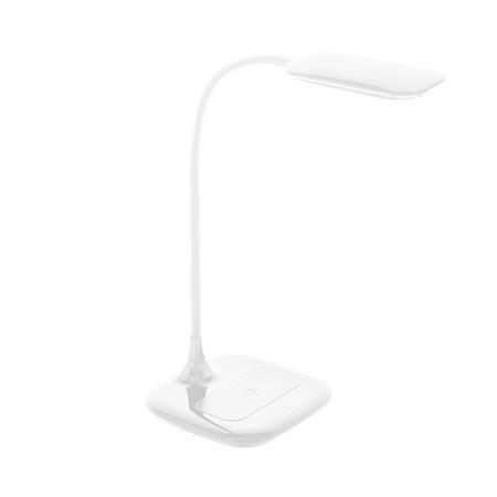 Stolová lampa, LED, 3,4 W, s nabíjačkou na telefón, EGLO "Masserie", biela