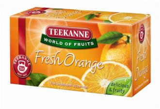 Ovocný čaj, 20x2,25 g, TEEKANNE Fresh orange