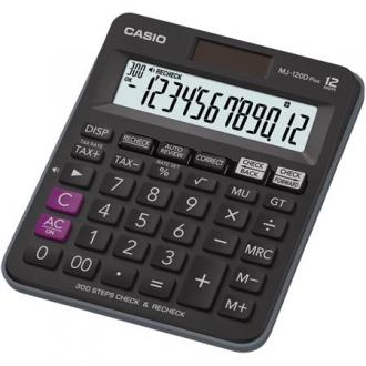 Kalkulačka, stolová, 12 miestny, CASIO "MJ-120D PLUS"
