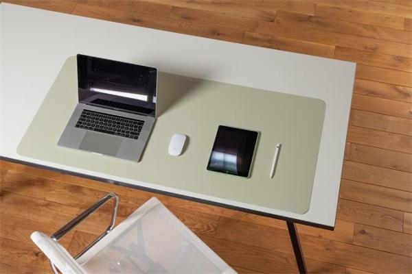 Podložka na stôl, PP, 120x60 cm, RS OFFICE, "Puro Sens Stijl Soft Pistacio"