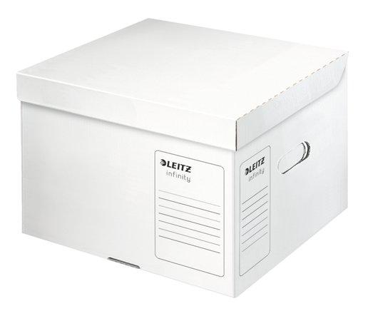 Archívny kontajner, veľkosť M, LEITZ "Infinity", biely