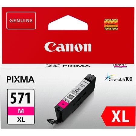 CLI-571MXL Toner pre tlačiarne Pixma MG5750, 6850,7750, CANON červená, 11 ml