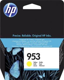 F6U14AE náplň do tlačiarní OfficeJet Pro 8210, 8700 séria, HP 953, žltá, 700 str.