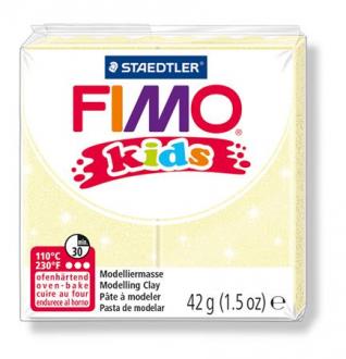 Modelovacia hmota, polymérová, FIMO "Kids", perleťová žltá