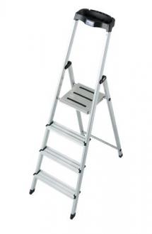 KRAUSE Stupňovitý rebrík Safety, 5 stupňov