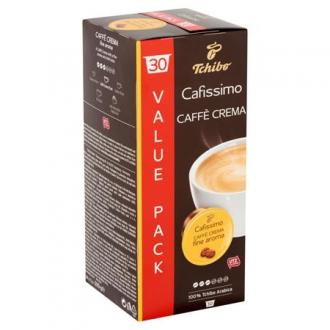 Kávová kapsula, 30 ks, TCHIBO "Cafissimo Caffé Crema Fine"