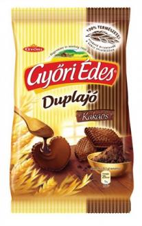 GYŐRI Sušienky Győri édes duplajó, kakaové, máčané v čokoláde