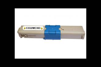 Kompatibilný toner pre OKI C332/MC363 Yellow /46508709 3000 strán