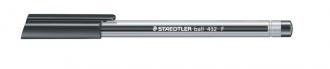 Guličkové pero, 0,3 mm, kuželový hrot, STAEDTLER "Ball", čierne