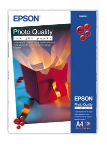 EPSON Photo Quality Inkjet Paper, matný, jednostranový, A4 102gr.