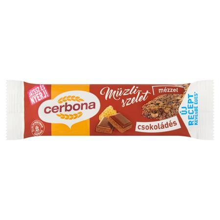 CERBONA Cereálna tyčinka, čokoládová