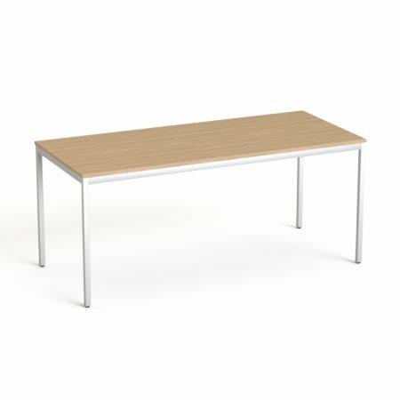 Stôl, univerzálny, s kovovými nohami, 75x170 cm, MAYAH "Freedom SV-40", jaseň