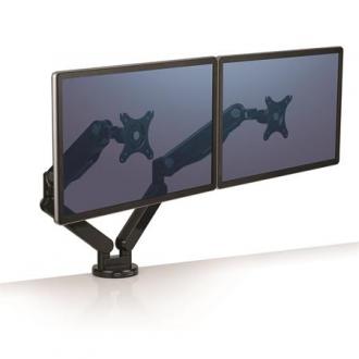 Držiak na monitor, na 2 monitory, FELLOWES "Platinum Series™ Dual"