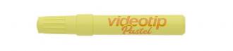 Zvýrazňovač, 1-4 mm, ICO "Videotip", pastelovo žltá