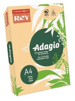 Kopírovací papier, farebný, A4, 80 g, REY "Adagio", pastelovo lososová