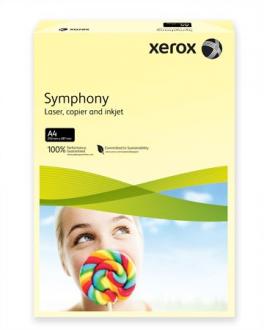 Kancelársky papier, farebný, A4, 80 g, XEROX "Symphony", svetložltý (pastelový)