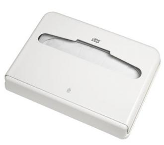 Zásobník podložiek na WC, V1 systém, TORK, biele