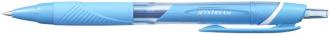 Guličkové pero, 0,35 mm, tlačidlový systém ovládania, UNI "SXN-150C Jetstream", svetlomodr