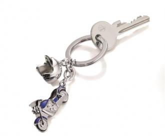 Kľúčenka, 2 čarovné prívesky, so SWAROVSKI® kryštálikmi, TROIKA "Key cruising"