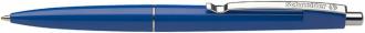 Guličkové pero, 0,5 mm, tlačidlový systém ovládania, SCHNEIDER "Office", modré
