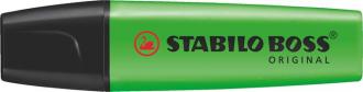 Zvýrazňovač, 2-5 mm, STABILO "Boss", zelený