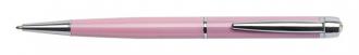 ART CRYSTELLA Guličkové pero, s bielym kryštálom, "Lily Pen- MADE WITH SWAROVSKI ELEMENTS", ružové