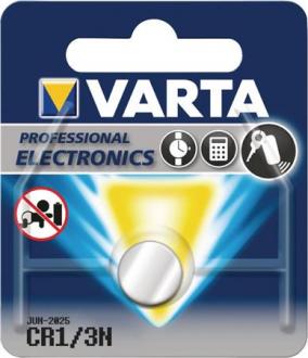 Gombíková batéria, 3V, CR1/3N BL1, 1 db, lítium, VARTA "Professional"