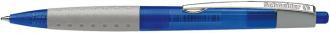 Guličkové pero, 0,5 mm, tlačidlový systém ovládania, SCHNEIDER "Loox, modré