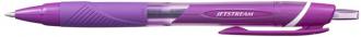 Guľôčkové pero, 0,35 mm, tlačidlový systém ovládania, UNI "SXN-150C Jetstream", fialové