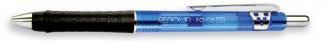 Guľôčkové pero, 0,5 mm, tlačidlový systém ovládania, FLEXOFFICE, "Renown", modré