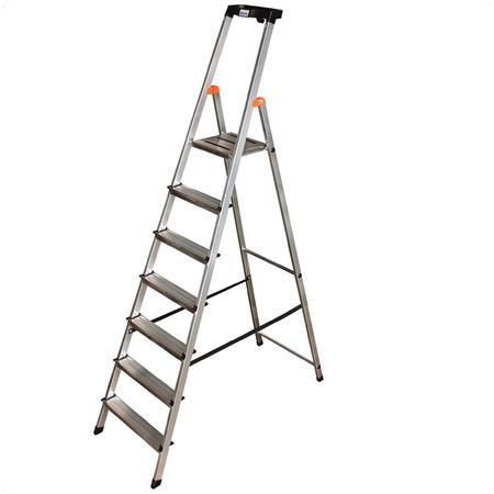 KRAUSE Stupňovitý rebrík Safety, 7 stupňov