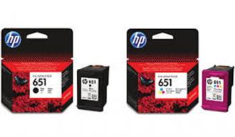C2P11AE náplň k tlačiarňam Deskjet Ink Advantage 5575, HP 651 farebná, 300 strán