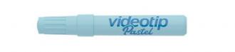 Zvýrazňovač, 1-4 mm, ICO "Videotip", pastelovo modrá